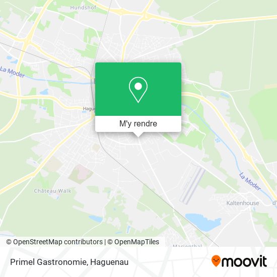 Primel Gastronomie plan