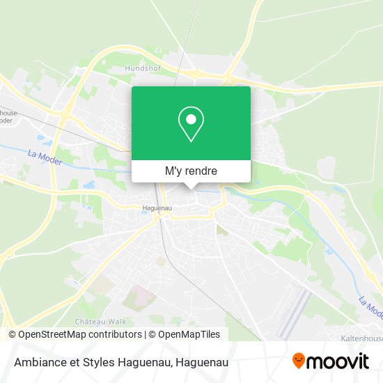 Ambiance et Styles Haguenau plan