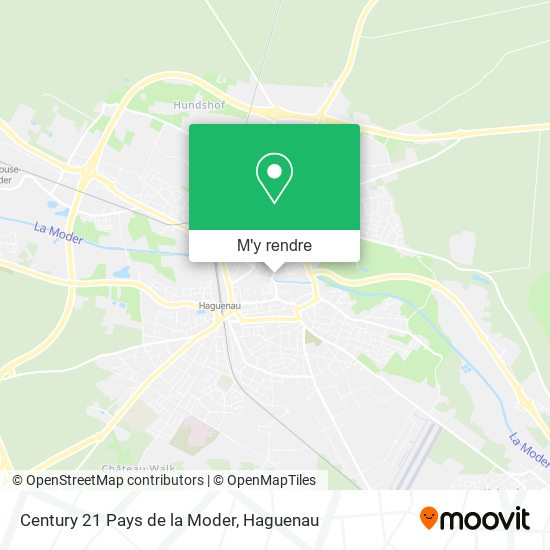 Century 21 Pays de la Moder plan