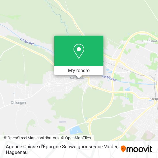 Agence Caisse d'Épargne Schweighouse-sur-Moder plan