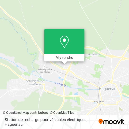 Station de recharge pour véhicules électriques plan