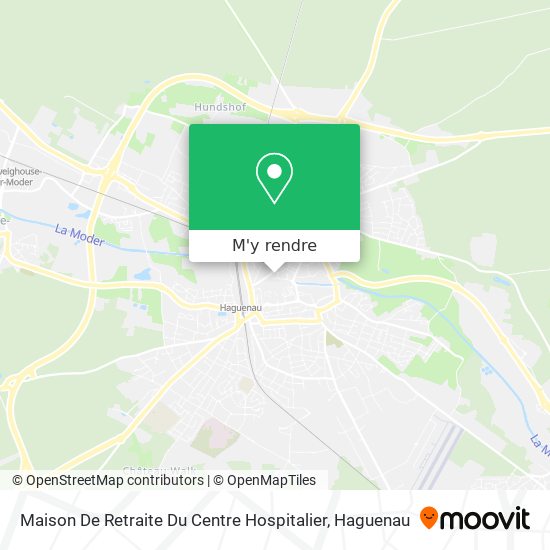 Maison De Retraite Du Centre Hospitalier plan