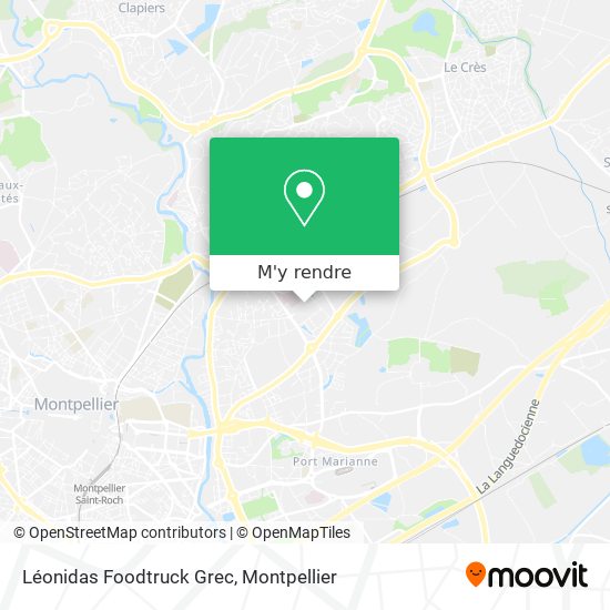 Léonidas Foodtruck Grec plan