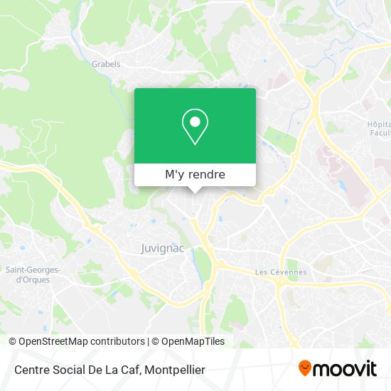 Centre Social De La Caf plan