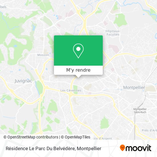 Résidence Le Parc Du Belvédère plan