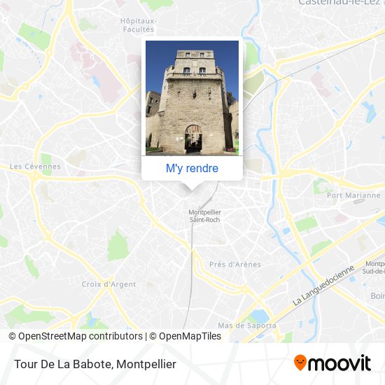 Tour De La Babote plan