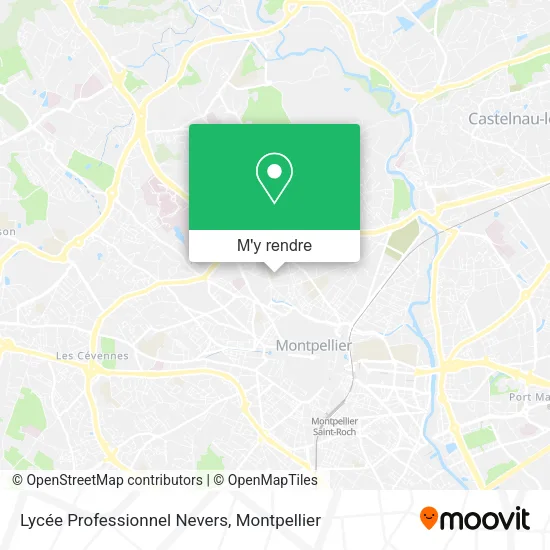 Lycée Professionnel Nevers plan