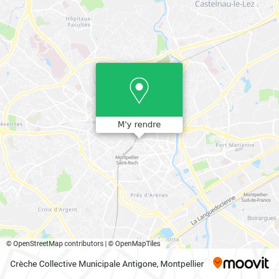 Crèche Collective Municipale Antigone plan