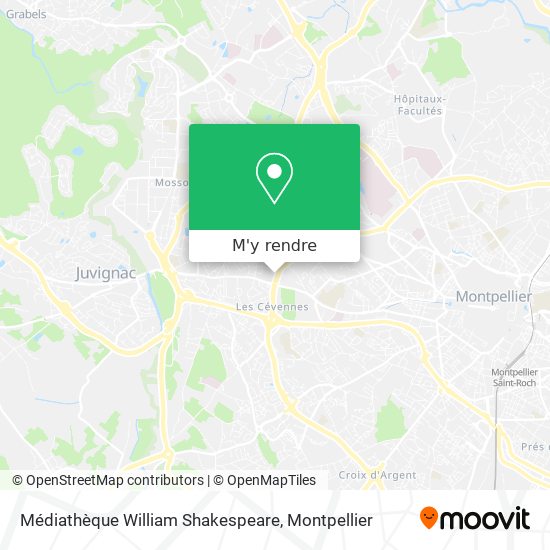 Médiathèque William Shakespeare plan