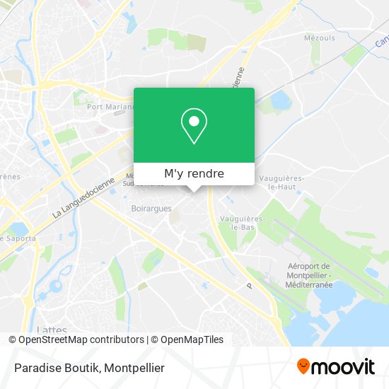 Paradise Boutik plan