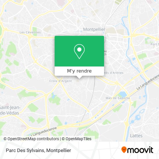 Parc Des Sylvains plan