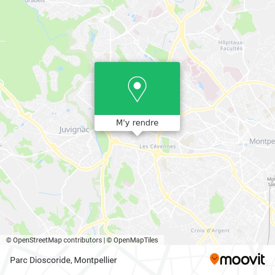 Parc Dioscoride plan