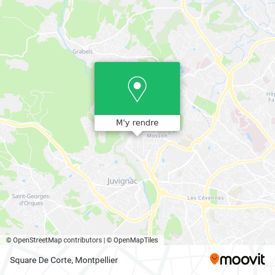Square De Corte plan