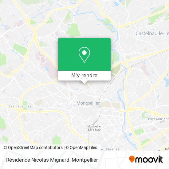 Résidence Nicolas Mignard plan