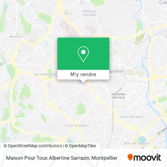 Maison Pour Tous Albertine Sarrazin plan