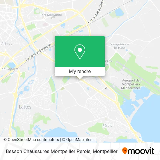 Besson Chaussures Montpellier Perols plan