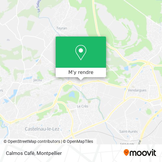 Calmos Cafè plan