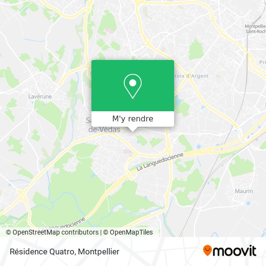 Résidence Quatro plan