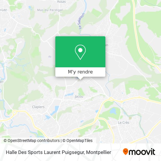 Halle Des Sports Laurent Puigsegur plan