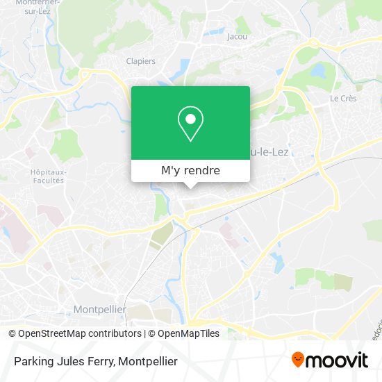 Parking Jules Ferry plan