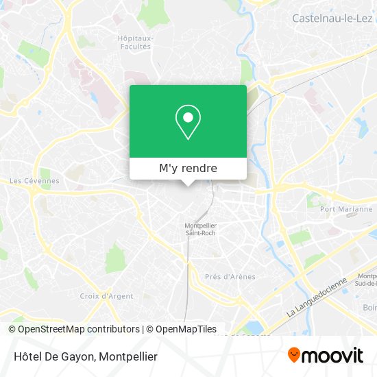 Hôtel De Gayon plan