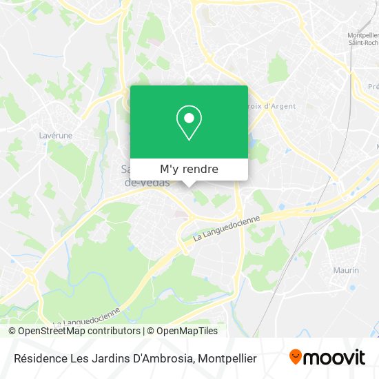 Résidence Les Jardins D'Ambrosia plan