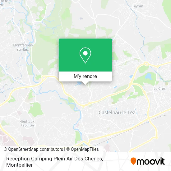 Réception Camping Plein Air Des Chênes plan