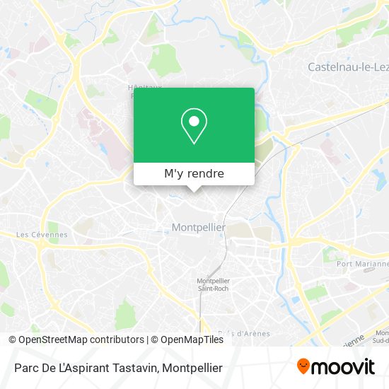 Parc De L'Aspirant Tastavin plan