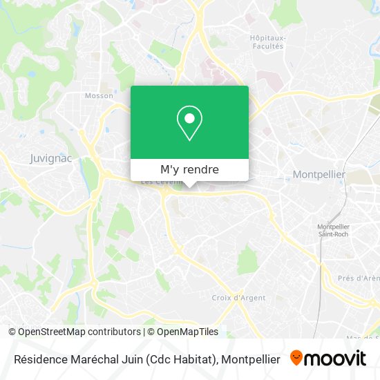 Résidence Maréchal Juin (Cdc Habitat) plan