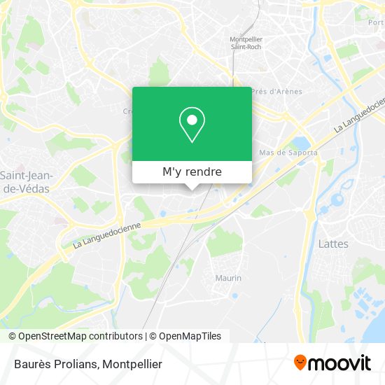 Baurès Prolians plan