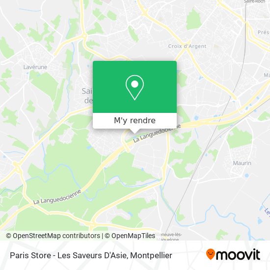 Paris Store - Les Saveurs D'Asie plan