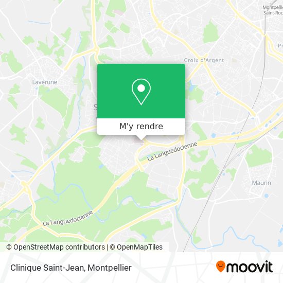Clinique Saint-Jean plan