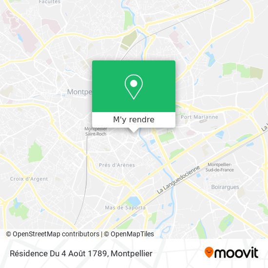 Résidence Du 4 Août 1789 plan