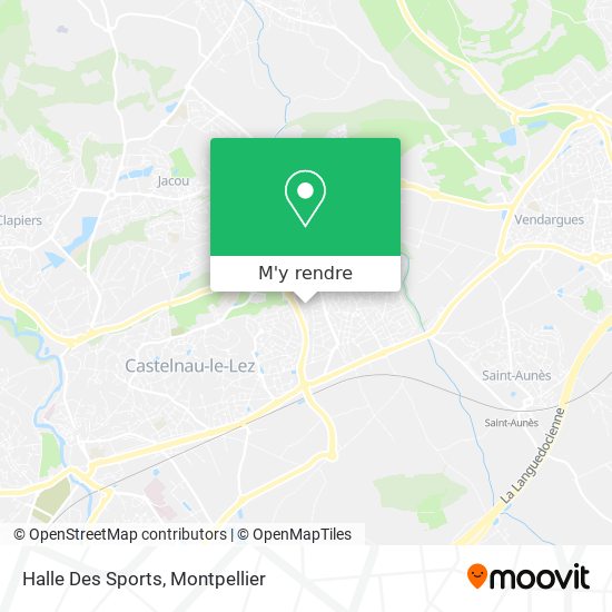 Halle Des Sports plan