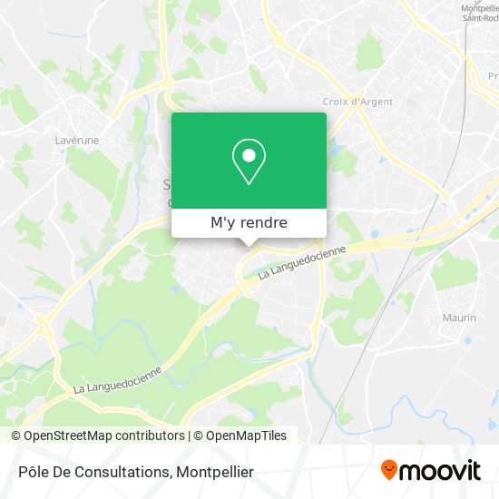 Pôle De Consultations plan