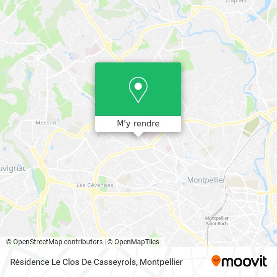 Résidence Le Clos De Casseyrols plan