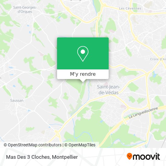 Mas Des 3 Cloches plan