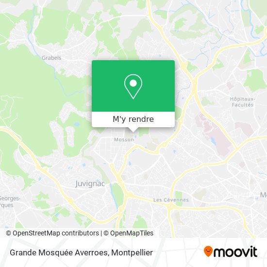 Grande Mosquée Averroes plan