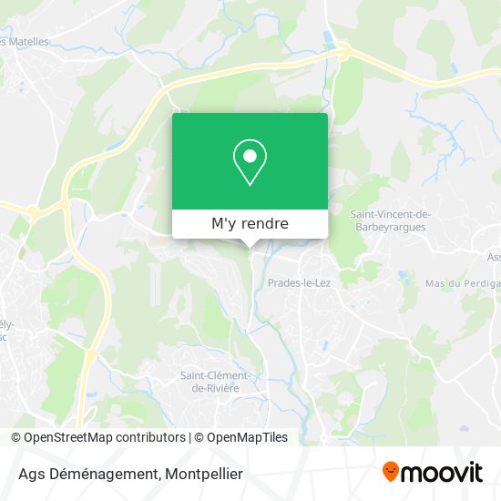 Ags Déménagement plan