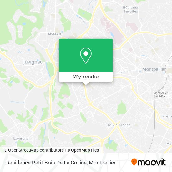Résidence Petit Bois De La Colline plan