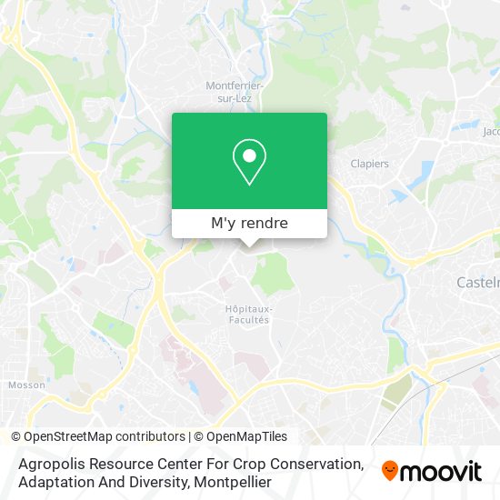 Agropolis Resource Center For Crop Conservation, Adaptation And Diversity plan