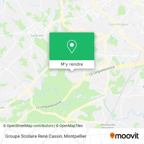 Groupe Scolaire René Cassin plan