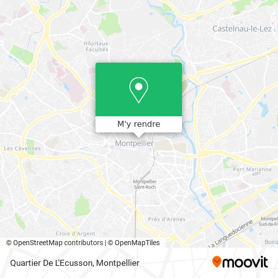 Quartier De L'Ecusson plan