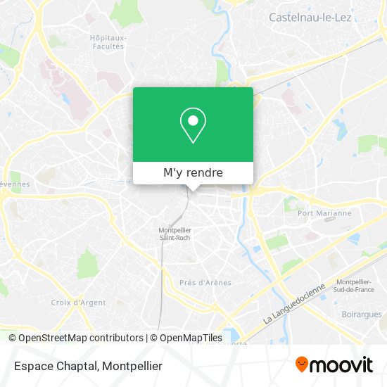 Espace Chaptal plan