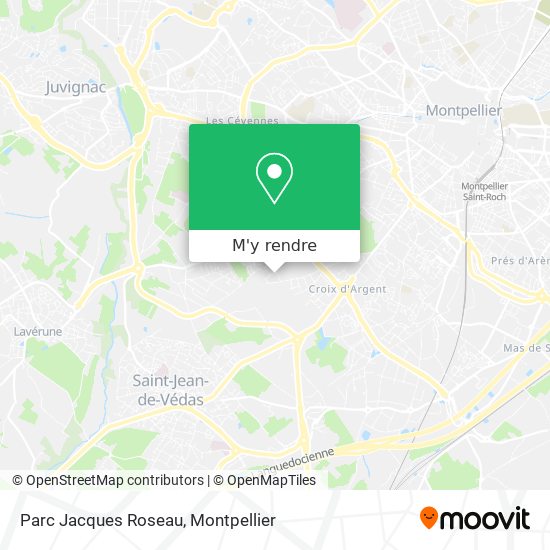 Parc Jacques Roseau plan