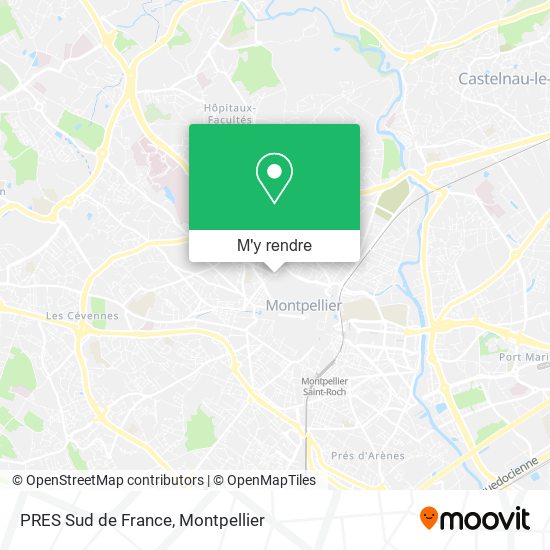 PRES Sud de France plan