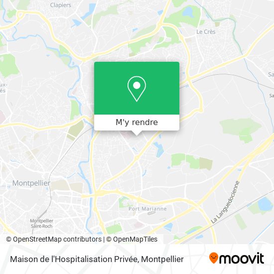 Maison de l'Hospitalisation Privée plan