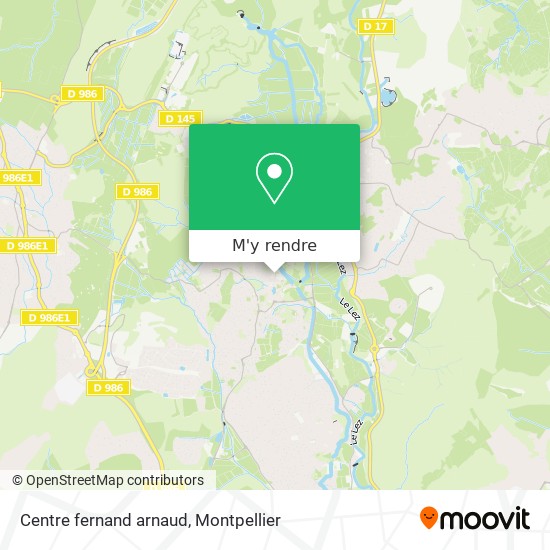 Centre fernand arnaud plan