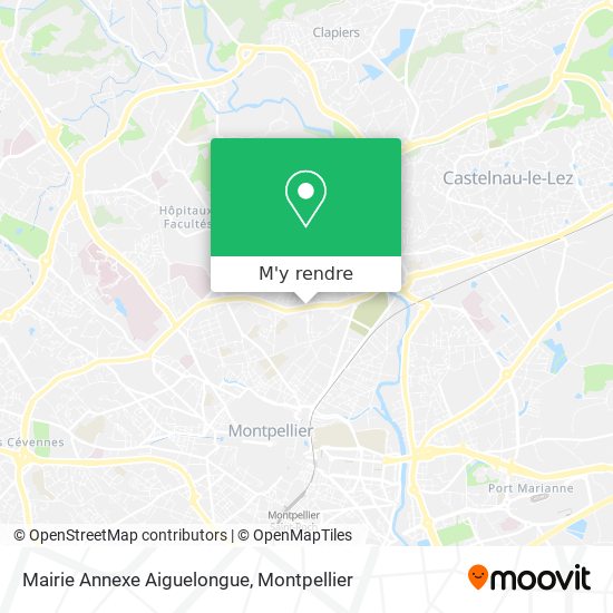 Mairie Annexe Aiguelongue plan