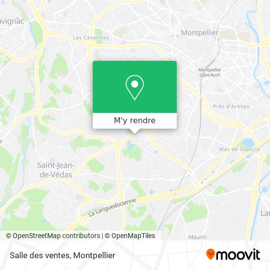 Salle des ventes plan